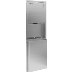 Шкаф для ванной комнаты COMPACT 12021.S матовый