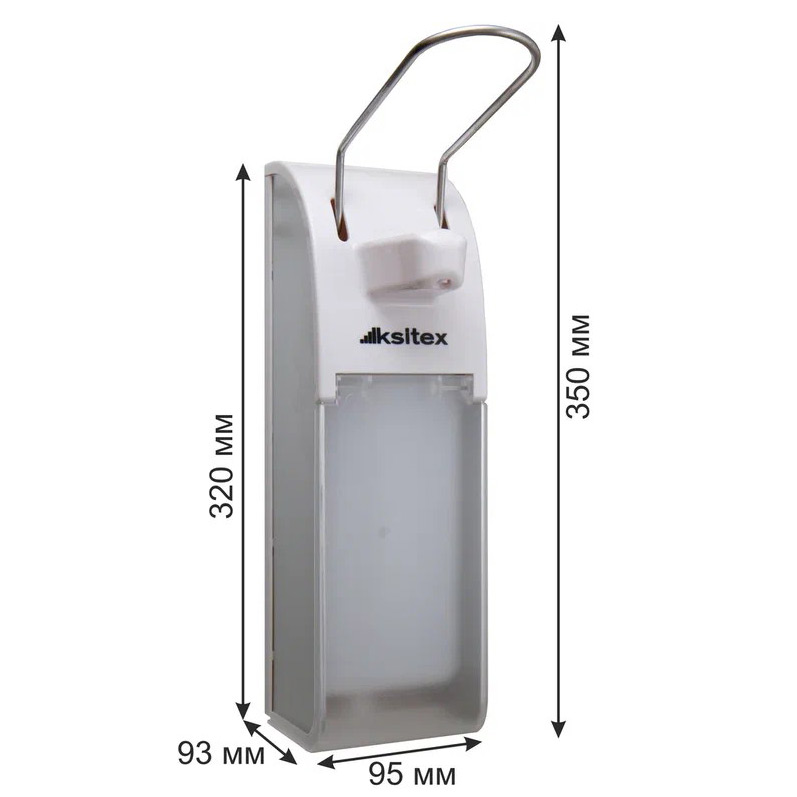 Локтевой дозатор для мыла Ksitex LSM-1000 — фото 6