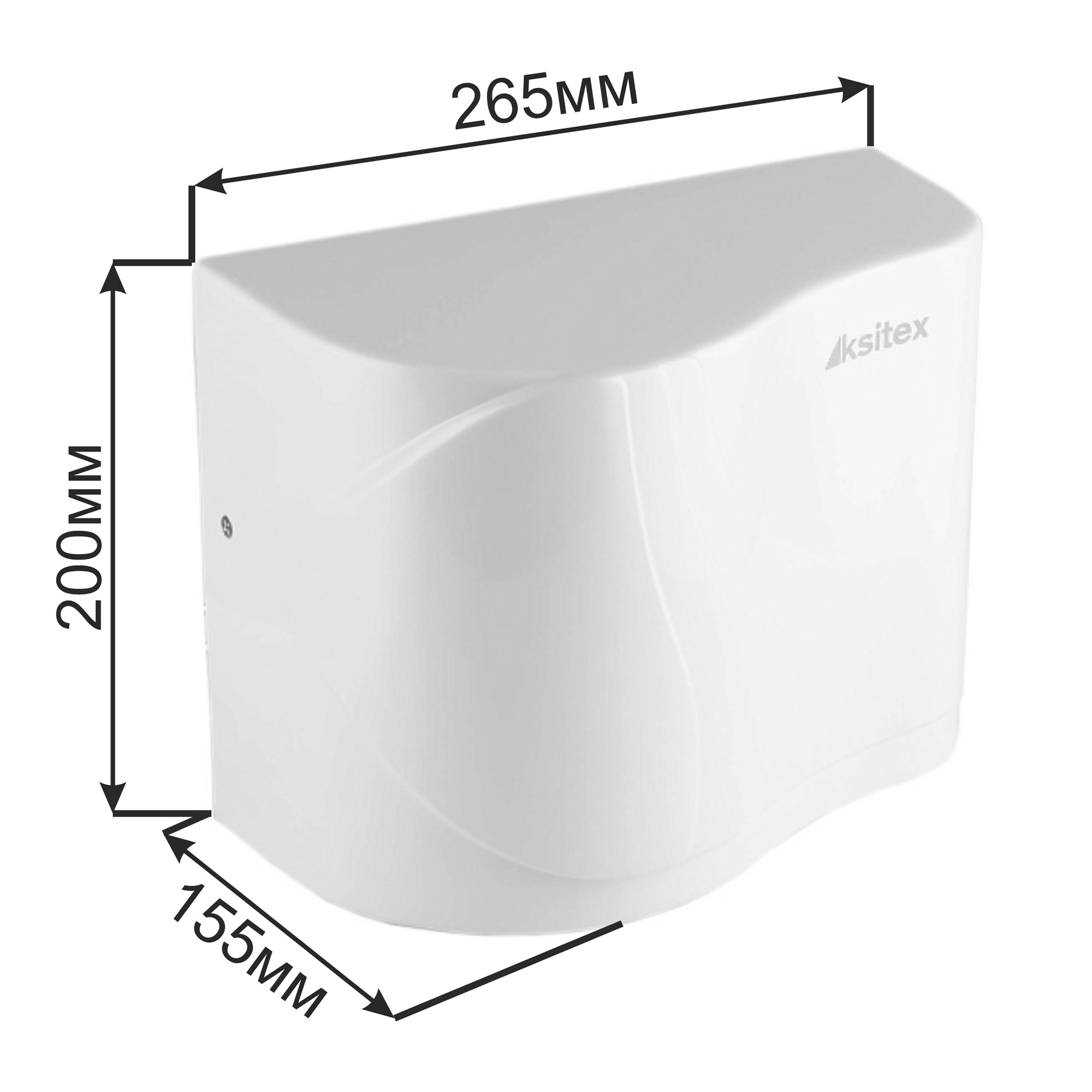 Сушилка для рук Ksitex M-1500 — фото 4